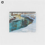 アートメモ帳-Close of a Winter Day
 - セントルイス美術館 Memo.