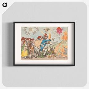 アートポスター-The Prophet of the Hebrews, - The Prince of Peace, Conducting the Jews to the Promis'd-Land
 - イェール大学アートギャラリー Poster.