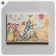 アートパネル-The Prophet of the Hebrews, - The Prince of Peace, Conducting the Jews to the Promis'd-Land
 - イェール大学アートギャラリー Canvas.