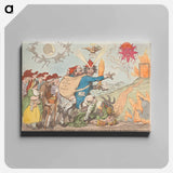 アートパネル-The Prophet of the Hebrews, - The Prince of Peace, Conducting the Jews to the Promis'd-Land
 - イェール大学アートギャラリー Canvas.