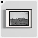 Remains of sawmill in Fullerton, Louisiana - Dorothea Lange Poster.