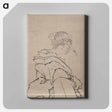アートパネル-Japanese woman, Album of Sketches - 葛飾 北斎 Canvas.