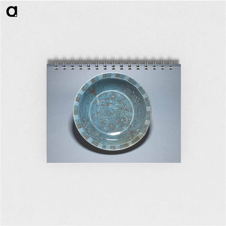 アートメモ帳-Two Dragons and Floral Motifs
 - セントルイス美術館 Memo.