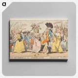 アートパネル-Le Roi Esclave on Les Sujets Rois Female Patriotism
 - イェール大学アートギャラリー Canvas.