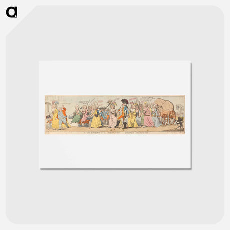 アートポストカード-Le Roi Esclave on Les Sujets Rois Female Patriotism
 - イェール大学アートギャラリー Postcard.