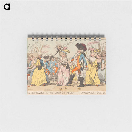 アートメモ帳-Le Roi Esclave on Les Sujets Rois Female Patriotism
 - イェール大学アートギャラリー Memo.