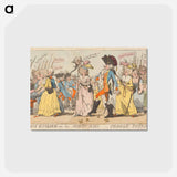 アートポストカード-Le Roi Esclave on Les Sujets Rois Female Patriotism
 - イェール大学アートギャラリー Postcard.