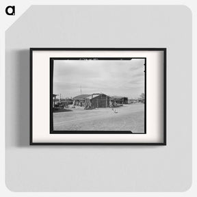 アートポスター-Housing typical of that afforded Mexican field workers of the Imperial Valley - ドロテア ラング Poster.