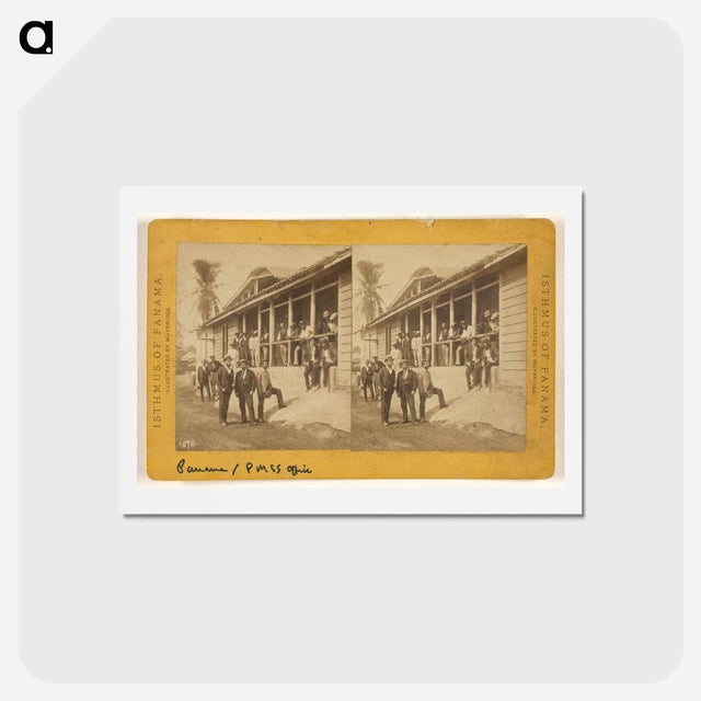 アートポストカード-Panama. Pacific Mail Steamship Office
 - エドワード マイブリッジ Postcard.