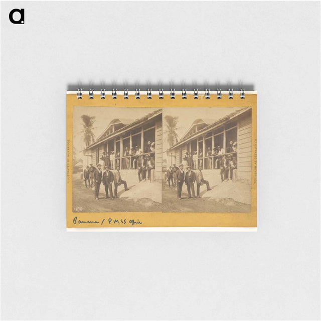 アートメモ帳-Panama. Pacific Mail Steamship Office
 - エドワード マイブリッジ Memo.