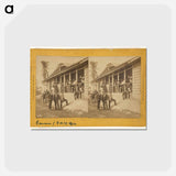 アートポストカード-Panama. Pacific Mail Steamship Office
 - エドワード マイブリッジ Postcard.