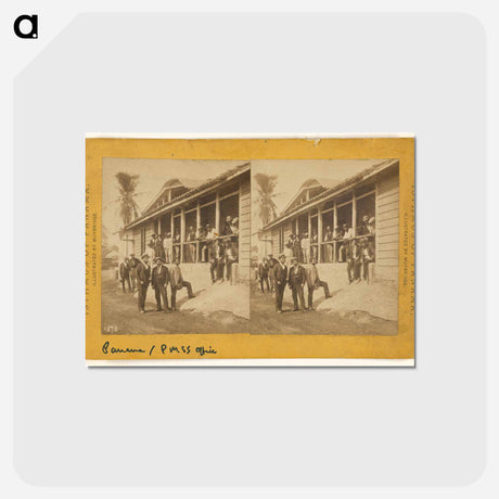 アートポストカード-Panama. Pacific Mail Steamship Office
 - エドワード マイブリッジ Postcard.