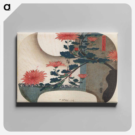 アートパネル-Chrysanthemums
 - 歌川 広重 Canvas.