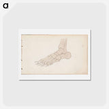 アートポストカード-(unknown) part of a sketchbook - アルバート エーデルフェルト Postcard.