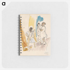 アートメモ帳-Three Women and Two Children, Havana
 - バーンズ・コレクション Memo.