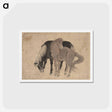アートポストカード-Album of Sketches by Katsushika Hokusai and His Disciples - 葛飾 北斎 Postcard.