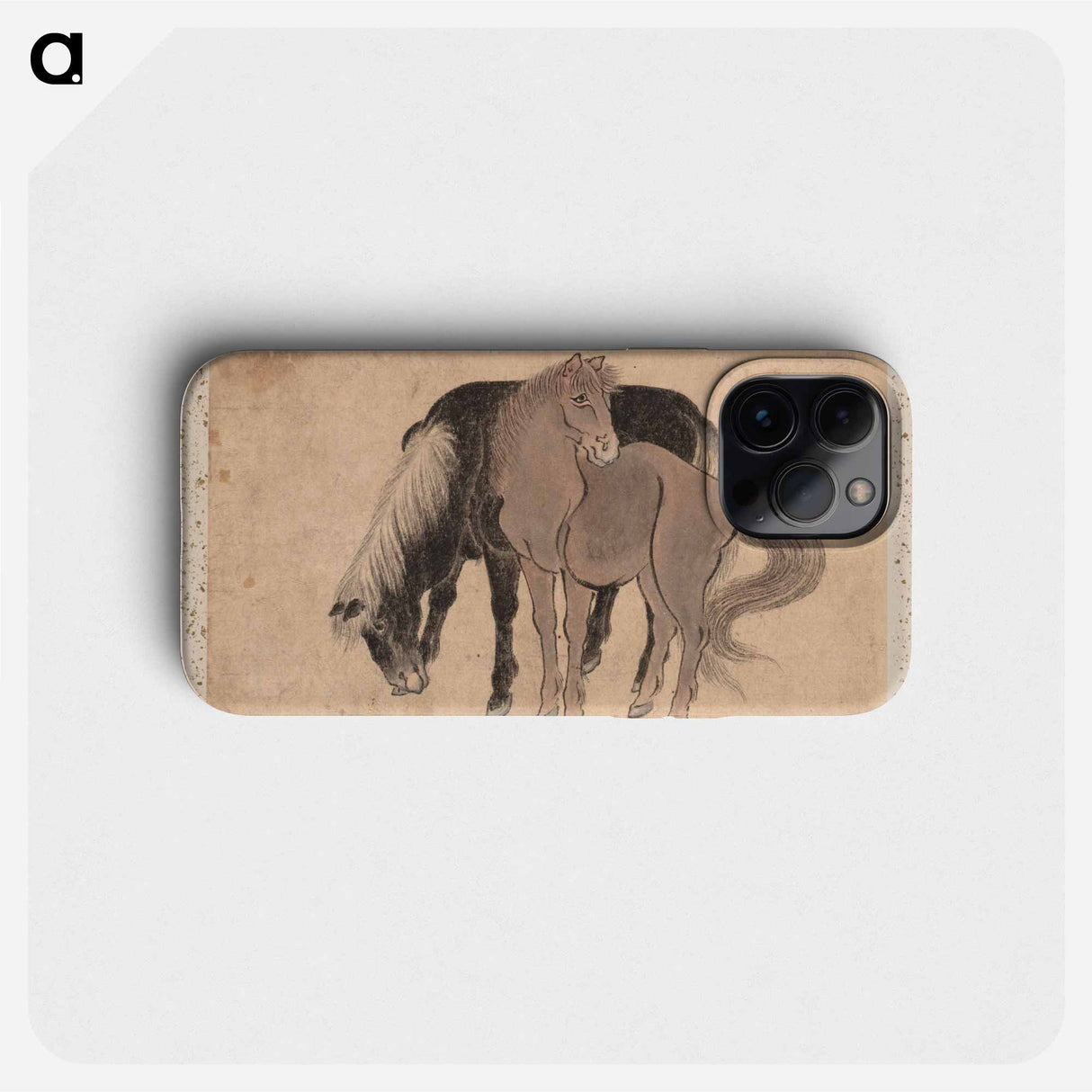 Album of Sketches by Katsushika Hokusai and His Disciples - Katsushika Hokusai Phone Case.