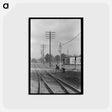 アートポストカード-Signal Tower, Morgan City
 - ラッセル リー Postcard.