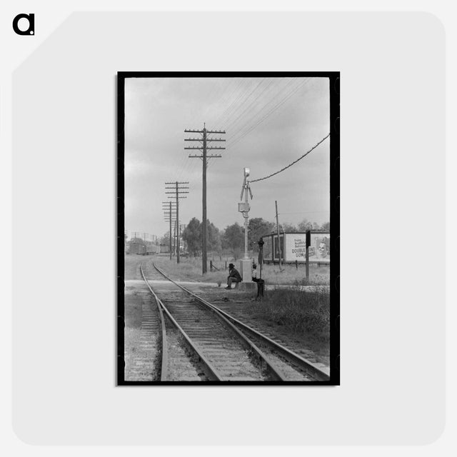 アートポストカード-Signal Tower, Morgan City
 - ラッセル リー Postcard.