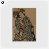 アートポストカード-Musume Dōjōji
 - 歌川 国貞 Postcard.