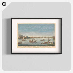 アートポスター-A View of Westminster Bridge from Lambeth
 - イェール大学アートギャラリー Poster.