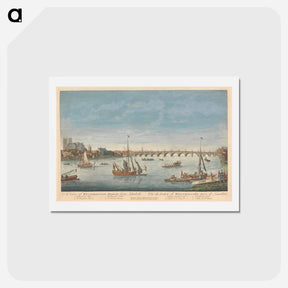 アートポストカード-A View of Westminster Bridge from Lambeth
 - イェール大学アートギャラリー Postcard.
