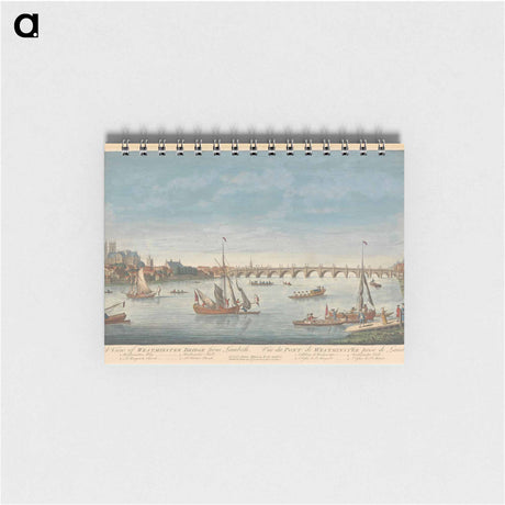 アートメモ帳-A View of Westminster Bridge from Lambeth
 - イェール大学アートギャラリー Memo.
