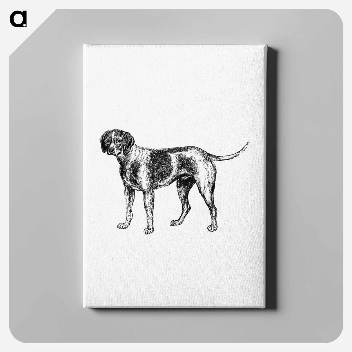 アートパネル-Pet Dog
 - 大英図書館 Canvas.