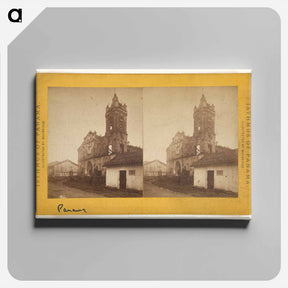 アートパネル-Ruins of Church of Malambo
 - エドワード マイブリッジ Canvas.