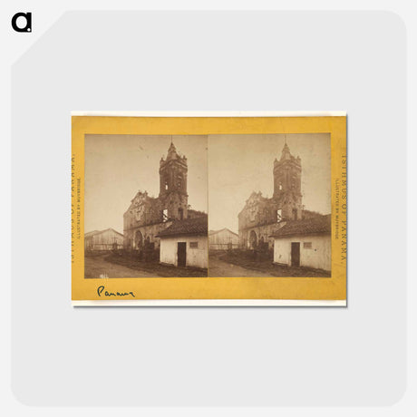 アートポストカード-Ruins of Church of Malambo
 - エドワード マイブリッジ Postcard.
