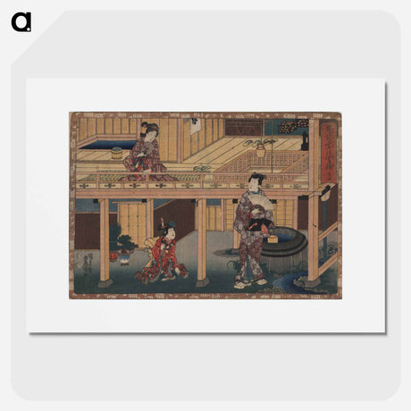 アートポスター-Jūshi
 - 歌川 国貞 Poster.