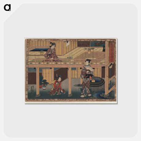 アートポストカード-Jūshi
 - 歌川 国貞 Postcard.