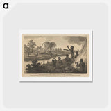 アートポストカード-Twelve Illustrations of Robinson Crusoe
 - イェール大学アートギャラリー Postcard.
