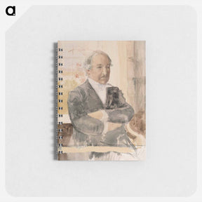 アートメモ帳-Sketch for the portrait of Zacharias Topelius - アルバート エーデルフェルト Memo.