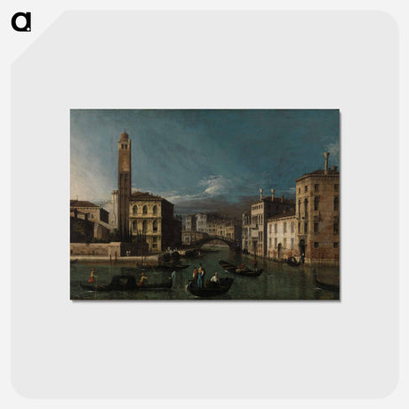 アートポストカード-Grand Canal: San Geremia and the Entrance to the Cannaregio
 - バーンズ・コレクション Postcard.