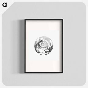 アートポスター-Leda and the Swan
 - 大英図書館 Poster.