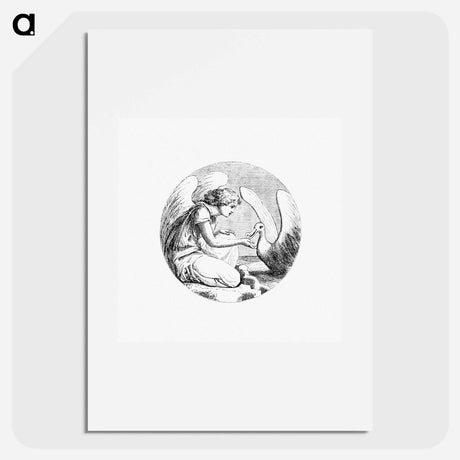 アートポスター-Leda and the Swan
 - 大英図書館 Poster.