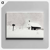 アートパネル-Snow Storm in Vermont
 - クリーブランド美術館 Canvas.