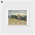 アートポストカード-Champs De Blé À Cagnes - アンリ マティス Postcard.