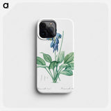 Daylily illustration - Pierre Joseph Redouté Phone Case.