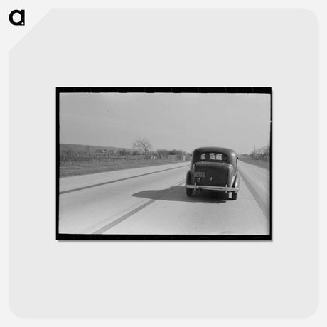 アートポストカード-Highway North of San Antonio
 - ラッセル リー Postcard.