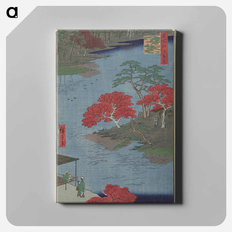 アートパネル-Inside Akiba Shrine at Ukeji
 - 歌川 広重 Canvas.
