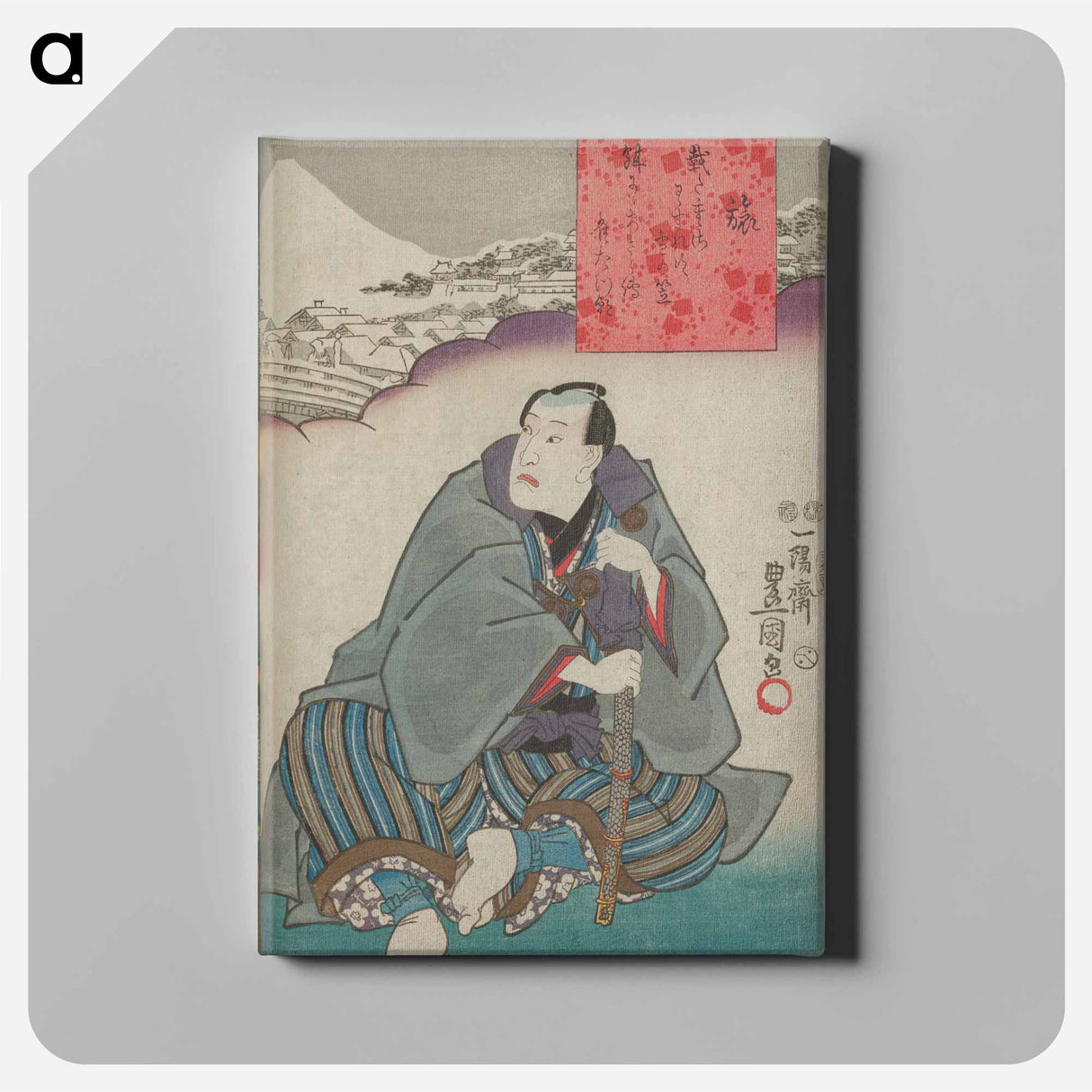 アートパネル-Bound Book
 - 歌川 国貞 Canvas.