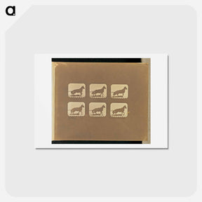 アートポストカード-Hauling
 - エドワード マイブリッジ Postcard.