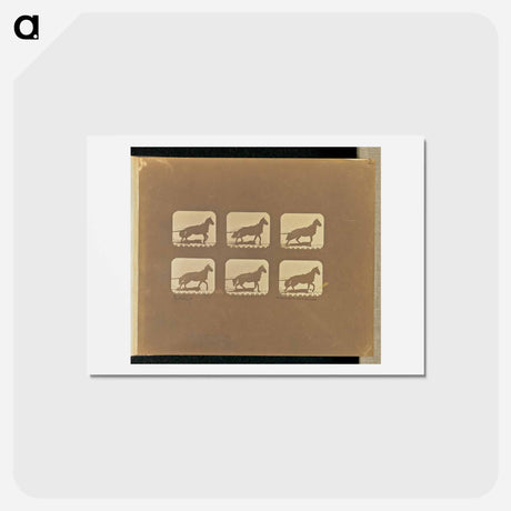アートポストカード-Hauling
 - エドワード マイブリッジ Postcard.