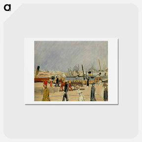 アートポストカード-La Cheminée Du Roi, Marseille - アンリ マティス Postcard.