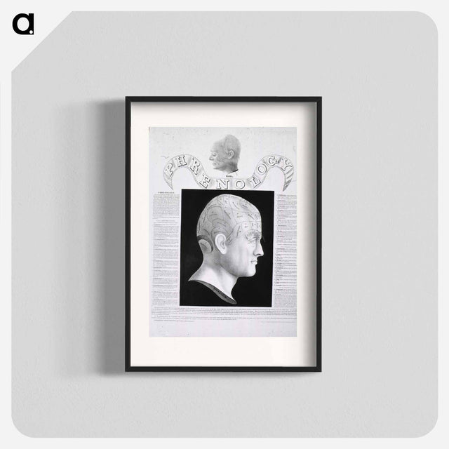 アートポスター-Phrenological Study
 - 国立医学図書館 Poster.