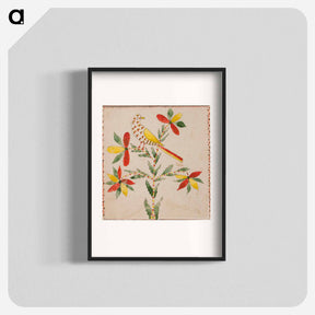 アートポスター-Tiny Bird on Flowering Twig
 - バーンズ・コレクション Poster.