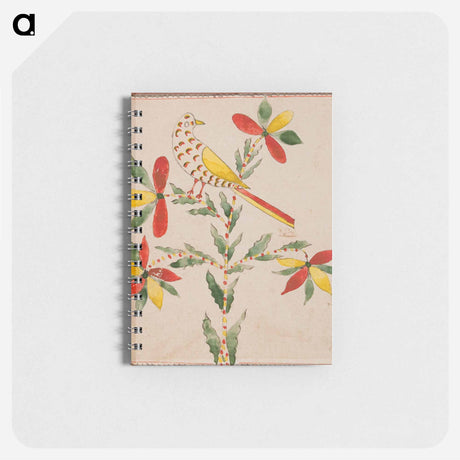 アートメモ帳-Tiny Bird on Flowering Twig
 - バーンズ・コレクション Memo.
