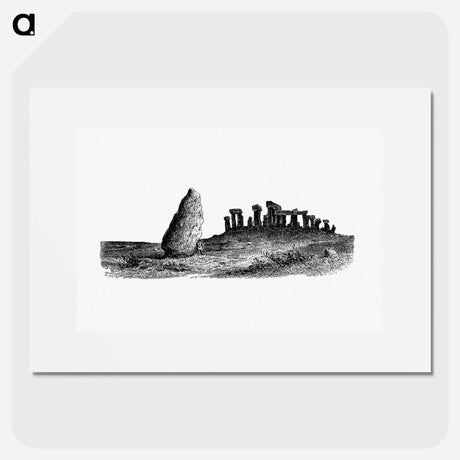 アートポスター-Stonehenge from the North
 - 大英図書館 Poster.